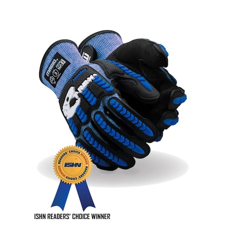 Magid TREX Flex Series TRX685 Extremely Lightweight Aerodex Shell Impact Glove Cut Level A6, PR TRX685-XL